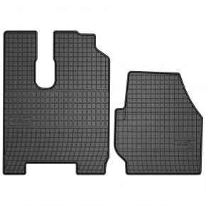 Alfombrillas de goma para MERCEDES ACTROS MP3 "S" cabin 2008-2012 (2 piezas)