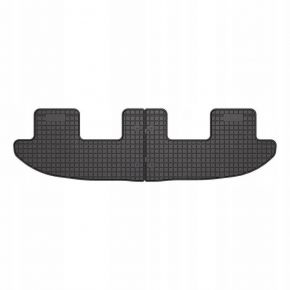 Alfombrillas de goma para VOLKSWAGEN SHARAN II – 3RD ROW 2010-up (2 piezas)