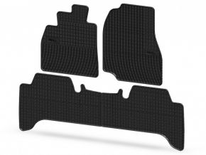 Alfombrillas de goma para TOYOTA LAND CRUISER 100 4 piezas 1998-2007