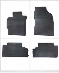 Alfombrillas de goma para TOYOTA AURIS I 4 piezas 2007-2013