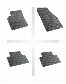 Alfombrillas de goma para VOLVO V50 4 piezas 2004-2012