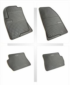 Alfombrillas de goma para FORD FIESTA MK VI 4 piezas 2008-2017