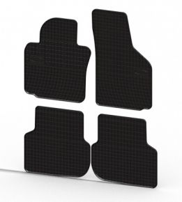 Alfombrillas de goma para VOLKSWAGEN JETTA VI 4 piezas 2011-2018