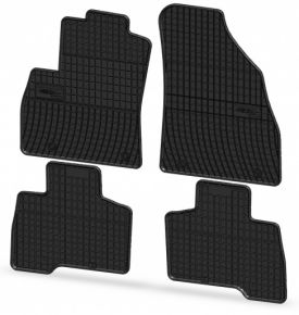 Alfombrillas de goma para FIAT QUBO, 4 piezas 2008-2020