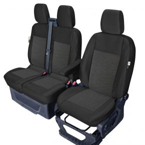 Fundas de asiento a medida Tailor Made 2+1 pre FORD TRANSIT CUSTOM (2018→)