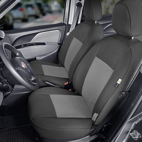 Fundas de asiento a medida Tailor Made 1+1 pre FIAT DOBLO IV (2015→)