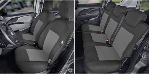 Fundas de asiento a medida Tailor Made pre FIAT DOBLO IV 5p. (2015→)