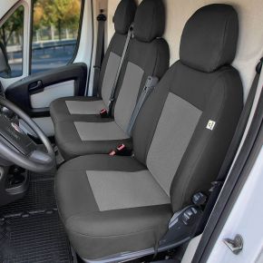 Fundas de asiento a medida Tailor Made 2+1 pre PEUGEOT BOXER III (2014→)