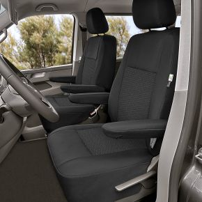 Fundas de asiento a medida Tailor Made 1+1 para VOLKSWAGEN T6 (2015→)