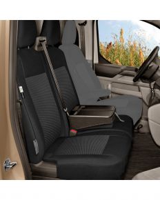 Fundas de asiento Tailor Made para Volkswagen Transporter T7 desde 2024 (asiento doble del acompañante)