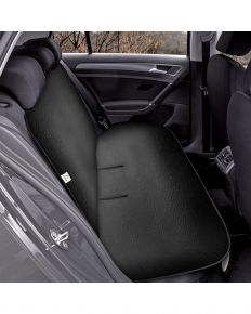 Protector de polipiel para asiento trasero Junior Duo, negro
