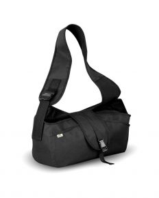 Bolsa de transporte para perro Beverly Hills L, negra, hasta 10 kg