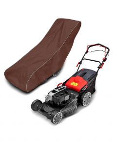 Funda para cortacésped Optimal Garage XL, marrón (135 x 100 x 60 cm)