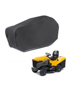 Funda para tractor cortacésped con recogedor trasero Optimal Garage XXL245, gris grafito (235-245 x 115 x 74 cm)