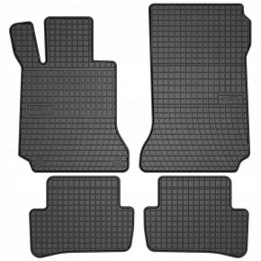 Alfombrillas de goma para MERCEDES C-CLASS W204 4 piezas 2007-2014