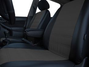 Fundas de asiento a medida Piel con impresión FIAT QUBO