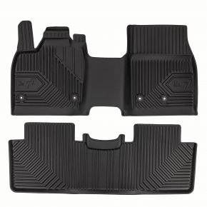 Alfombrillas de goma 3D No.77 para Nissan Ariya desde 2022 (2 piezas)