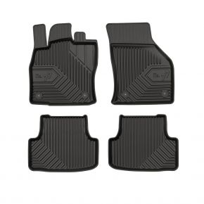 Alfombrillas de goma 3D No.77 para SEAT LEON III Cross Sport 2015-2020 (4 piezas)