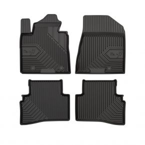 Alfombrillas de goma 3D No.77 para HYUNDAI TUCSON III (sin tensor de cinturón detrás del asiento del conductor) 2015-2020 (4 piezas)