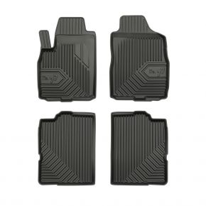 Alfombrillas de goma 3D No.77 para FIAT PANDA II 2003-2012 (4 piezas)