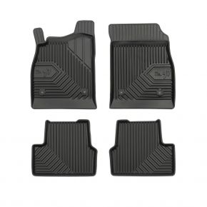 Alfombrillas de goma 3D No.77 para OPEL ASTRA J 2009-2015 (4 piezas)