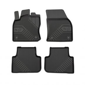 Alfombrillas de goma 3D No.77 para VOLKSWAGEN TIGUAN II 2015-up (4 piezas)