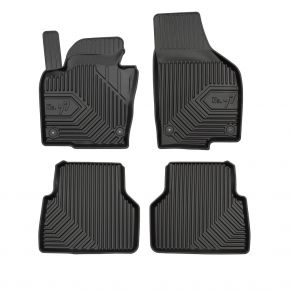 Alfombrillas de goma 3D No.77 para VOLKSWAGEN TIGUAN I 2007-2016 (4 piezas)