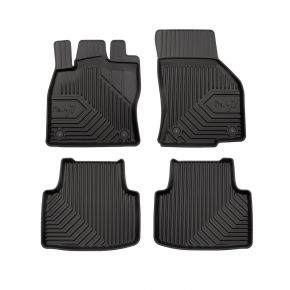 Alfombrillas de goma 3D No.77 para VOLKSWAGEN PASSAT B8 2014-up (4 piezas)