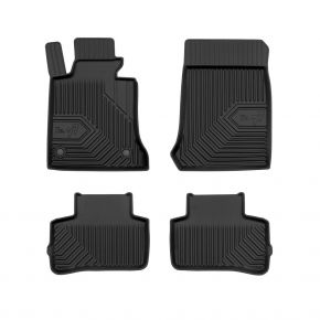 Alfombrillas de goma 3D No.77 para MERCEDES GLK X204 2008-2015 (4 piezas)