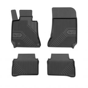 Alfombrillas de goma 3D No.77 para MERCEDES CLS II 2010-2018 (4 piezas)