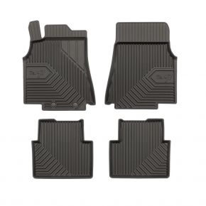 Alfombrillas de goma 3D No.77 para MERCEDES A-CLASS W169 2004-2012 (4 piezas)