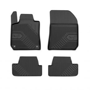 Alfombrillas de goma 3D No.77 para PEUGEOT 308 II hatchback 2013-up (4 piezas)