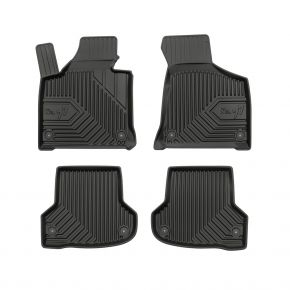 Alfombrillas de goma 3D No.77 para AUDI A3 8P 2003-2013 (4 piezas)