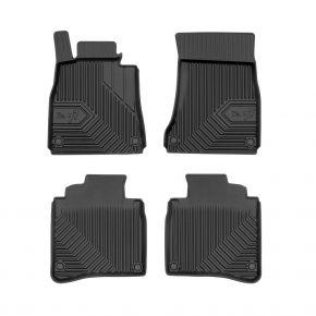 Alfombrillas de goma 3D No.77 para MERCEDES S-CLASS W222 4Matic Long 2013-2020 (4 piezas)