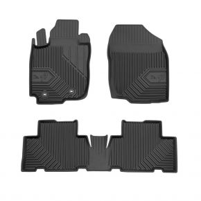 Alfombrillas de goma 3D No.77 para TOYOTA RAV4 III 2005-2012 (3 piezas)