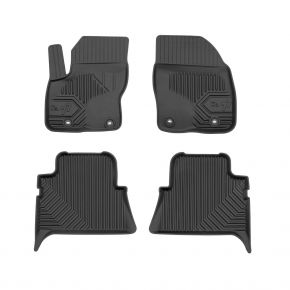 Alfombrillas de goma 3D No.77 para FORD KUGA I 2008-2013 (4 piezas)