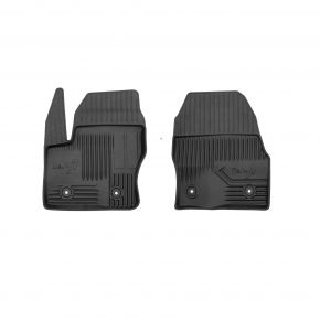 Alfombrillas de goma 3D No.77 para Ford Transit Connect II van 2013-2022 (2 piezas)