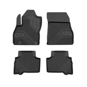 Alfombrillas de goma 3D No.77 para FIAT QUBO 2009-2019 (4 piezas)