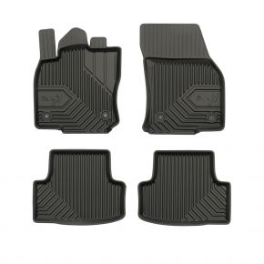 Alfombrillas de goma 3D No.77 para SEAT ATECA 2016-up (4 piezas)