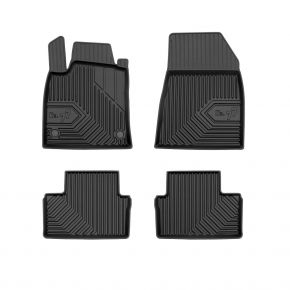 Alfombrillas de goma 3D No.77 para RENAULT CLIO V 2019-up (4 piezas)