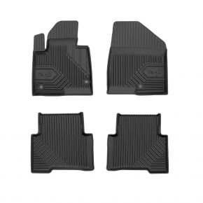 Alfombrillas de goma 3D No.77 para HYUNDAI SANTA FE III 2012-2018 (4 piezas)