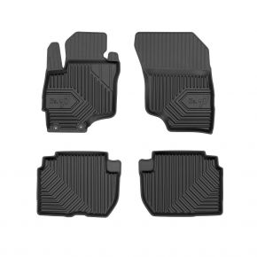 Alfombrillas de goma 3D No.77 para MITSUBISHI OUTLANDER PHEV 2014-up (4 piezas)