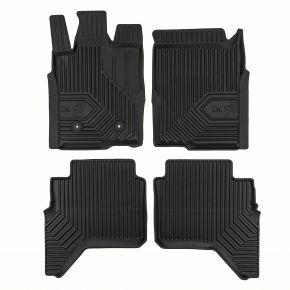 Alfombrillas de goma 3D No.77 para Ford Ranger pickup, 4 puertas desde 2022 (4 piezas)