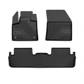 Alfombrillas de goma 3D No.77 para DS DS7 Crossback E-Tense 2019-up (4 piezas)