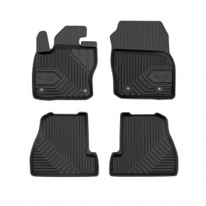 Alfombrillas de goma 3D No.77 para FORD FOCUS MK III Sedan 2010-2018 (4 piezas)