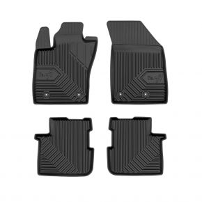 Alfombrillas de goma 3D No.77 para FIAT TIPO Hatchback (no se ajusta al sedán) 2015-up (4 piezas)