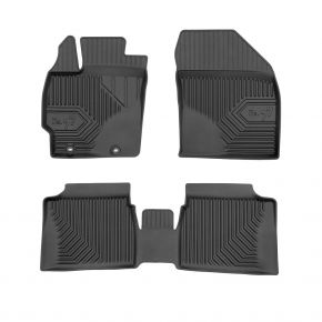 Alfombrillas de goma 3D No.77 para TOYOTA PRIUS III Hatchback 2010-2015 (3 piezas)