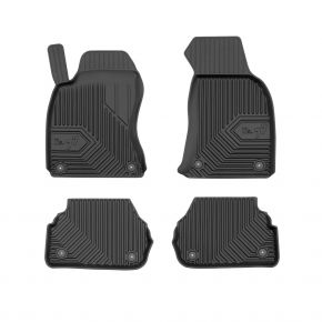 Alfombrillas de goma 3D No.77 para AUDI A6 C5 Allroad 1999-2006 (4 piezas)