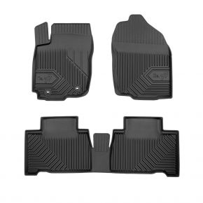 Alfombrillas de goma 3D No.77 para TOYOTA RAV4 IV hybrid 2013-2019 (4 piezas)