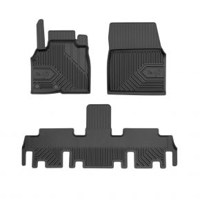 Alfombrillas de goma 3D No.77 para RENAULT ESPACE IV 2002-2014 (3 piezas)